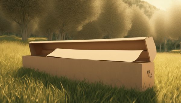 Le cercueil en carton : une alternative surprenante pour des adieux écolos